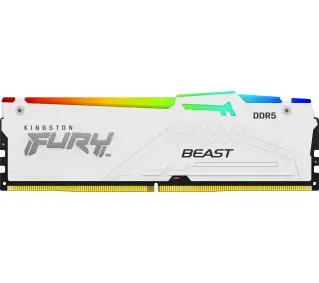 Kingston FURY Beast RGB DDR5 32GB 6000 CL30 Biały - Kup na Raty - RRSO 0%