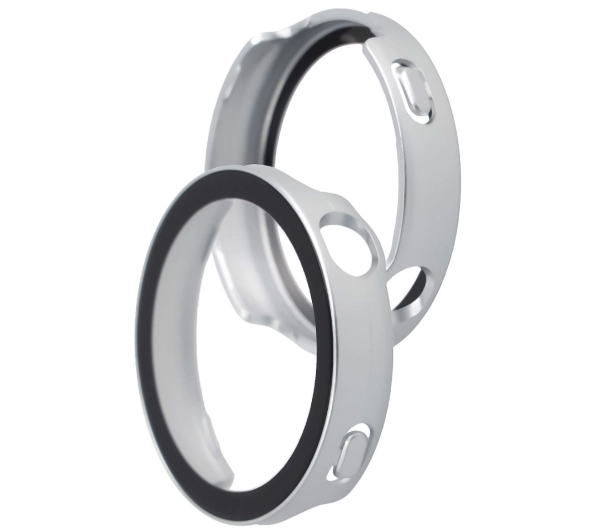 Bizon ze szkłem do Huawei Watch GT6 41 mm srebrny