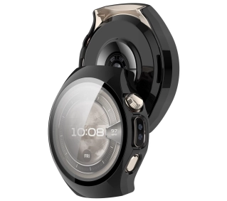 Bizon ze szkłem do Huawei Watch 5 42 mm czarny