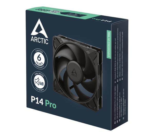 Arctic P14 Pro PWM 140mm Czarny