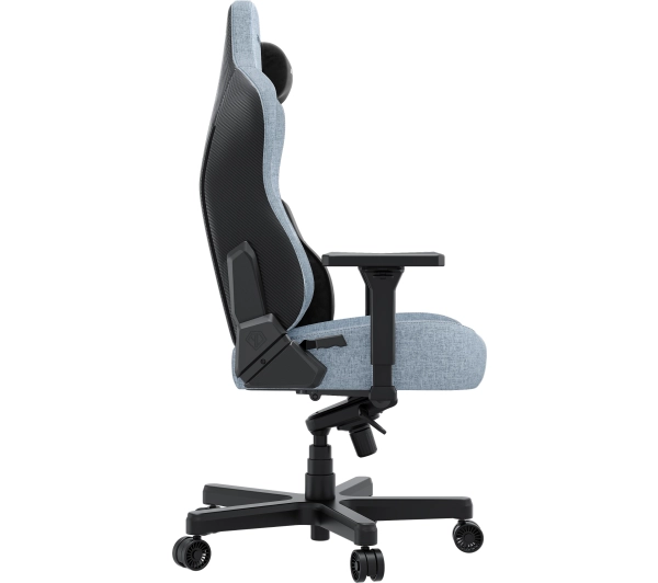 Anda Seat Kaiser 3E XL Gamingowy do 150kg Tkanina Szaro-niebieski - Kup na Raty - RRSO 0%
