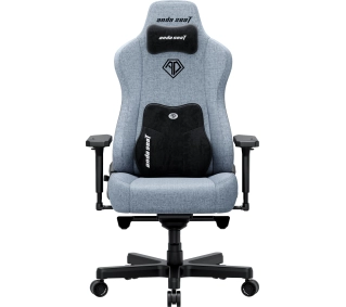 Anda Seat Kaiser 3E XL Gamingowy do 150kg Tkanina Szaro-niebieski - Kup na Raty - RRSO 0%