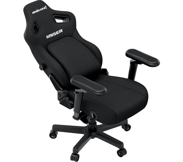 Anda Seat Kaiser 4 V2 XL Gamingowy do 150kg Tkanina Czarny - Kup na Raty - RRSO 0%