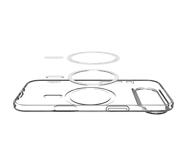 Spigen Liquid Crystal MAG MagSafe do iPhone Air Biały