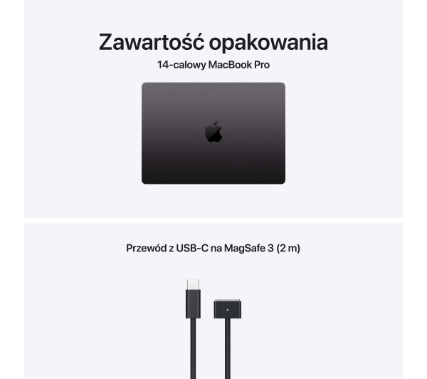 Apple MacBook Pro 2025 14,2" M5 16GB RAM 1TB Dysk macOS Gwiezdna Czerń Funkcje AI - Kup na Raty - RRSO 0%