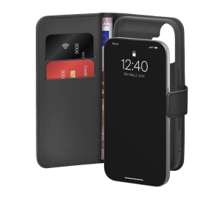 Puro Wallet Stand do iPhone 17 Czarny