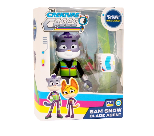 PMI Kids World The Creature Cases Action Agent Sam Snow