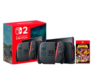 Nintendo Switch 2 Joy-Con Czarny + Donkey Kong Bananza - ⚡ BESTSELLERY ⚡ - Kup na Raty - RRSO 0%
