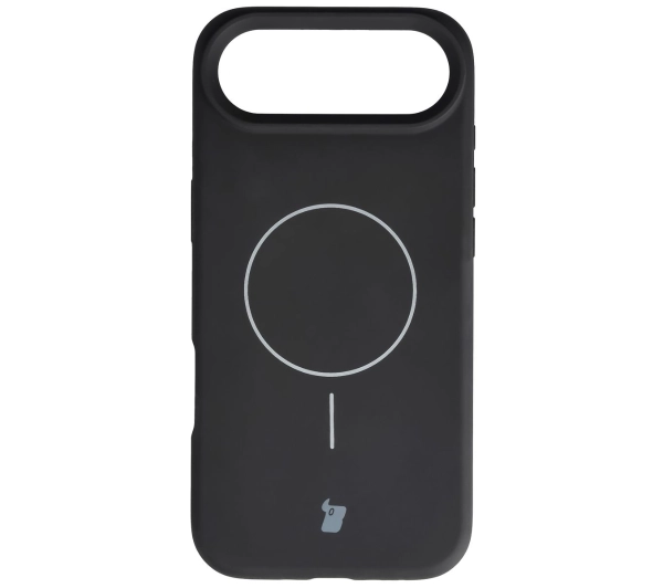 Bizon Silikonowe Soft  z MagSafe do Apple iPhone Air Czarny