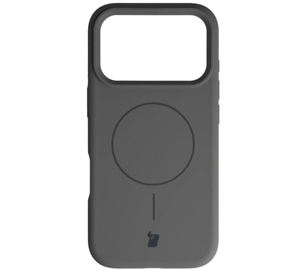 Bizon Silikonowe Soft  z MagSafe do Apple iPhone 17 Pro Grafitowy