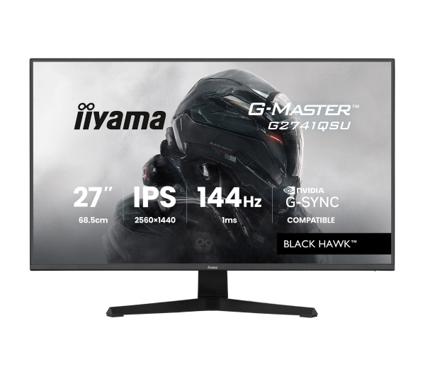 iiyama G-Master Black Hawk G2741QSU-B1 27" 2K IPS 144Hz 1ms MPRT Gamingowy