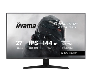 iiyama G-Master Black Hawk G2741QSU-B1 27" 2K IPS 144Hz 1ms MPRT Gamingowy - Kup na Raty - RRSO 0%