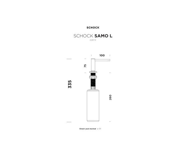 Schock 629174EDM Inox - Kup na Raty - RRSO 0%