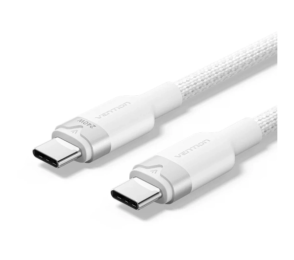 Vention USB-C do USB-C 2.0 PD 3.1 5A 240W 2m Biały