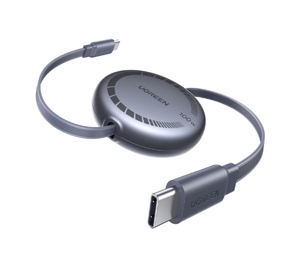 UGREEN L531 USB-C do USB-C 100W 1m Szary