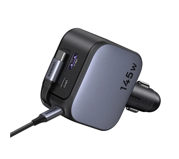 UGREEN EC604 3x USB-C USB-A 145W Szary