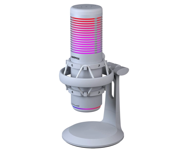 Mikrofon RAMPAGE Bemol Wielokierunkowy / Kardioidalny Biały