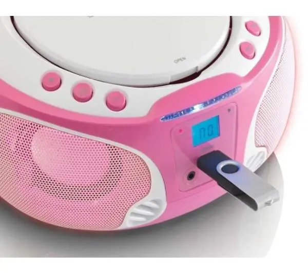 Lenco SCD-650 Różowy - Kup na Raty - RRSO 0%