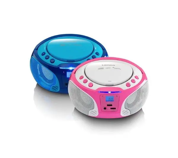 Lenco SCD-650 Różowy - Kup na Raty - RRSO 0%