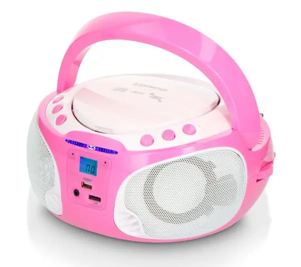 Lenco SCD-650 Różowy - Kup na Raty - RRSO 0%