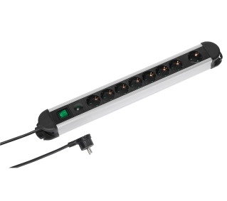 Vivanco 8 gniazd 2m Czarny