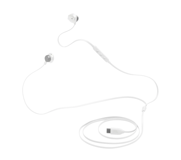 JBL Tune 305C USB-C Douszne Biały
