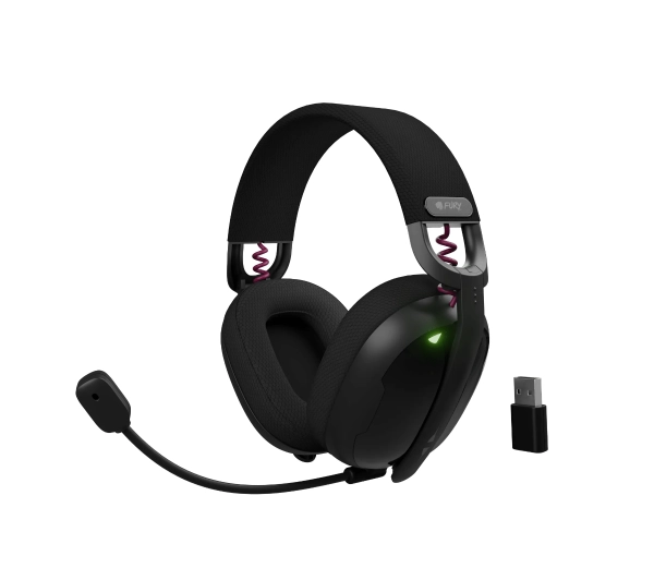 Fury Fukiya F6 Nauszne Czarny