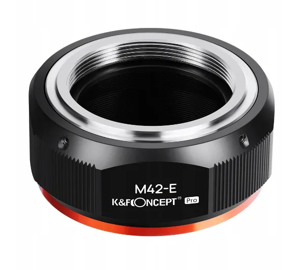 Adapter bagnetowy K&F Concept PRO M42 obiektyw – Sony NEX E-mount body