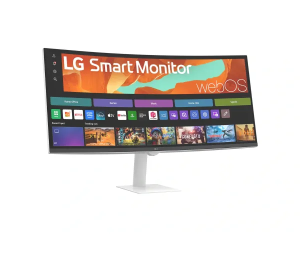 LG Smart 34U601SA-W 34" WQHD VA 100Hz 5ms Zakrzywiony - Kup na Raty - RRSO 0%