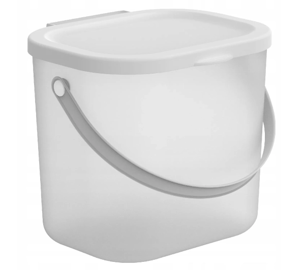 Akcesoria łazienkowe - Rotho Albula 6l Biały