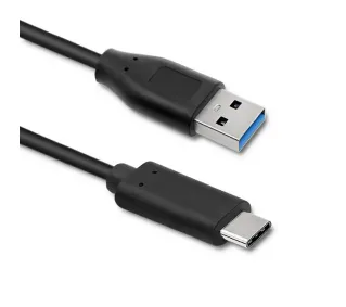 Qoltec 50420 USB-A do USB-C 0,25m Czarny