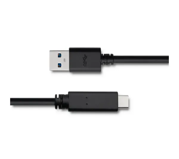 Qoltec 50363 USB-A do USB-C 1,8m Czarny