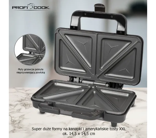 ProfiCook PC-ST 1092 Trójkąty 900W