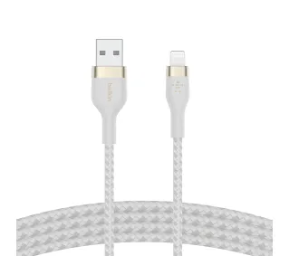 Belkin BoostCharge Pro Flex USB-A do Lightning 1m Biały