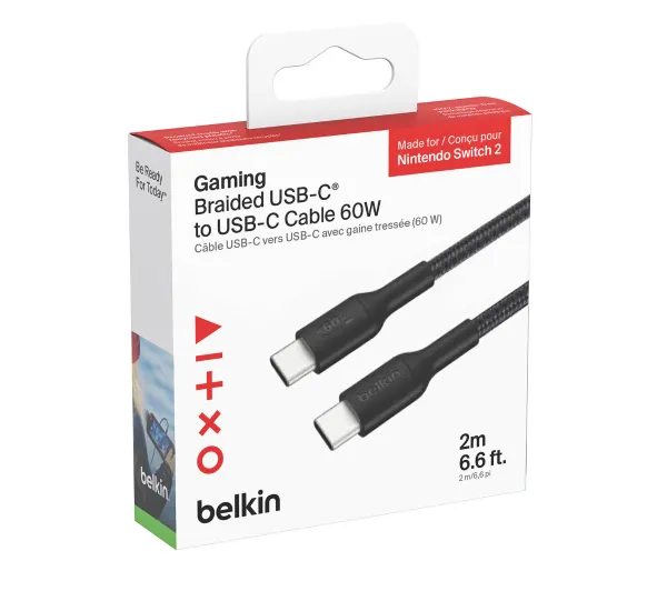 Belkin USB-C do USB-C 60W 2m Czarny