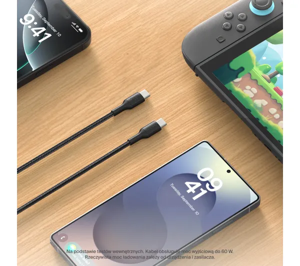 Belkin USB-C do USB-C 60W 2m Czarny