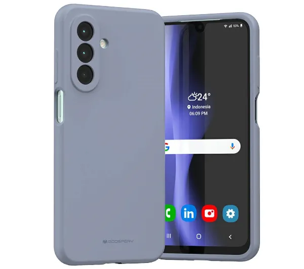 Etui MERCURY Silicone do Samsung Galaxy A26 Lawendowy