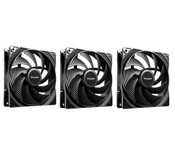 be quiet! Pure Wings 3 PWM HS 120mm 3szt. Czarny