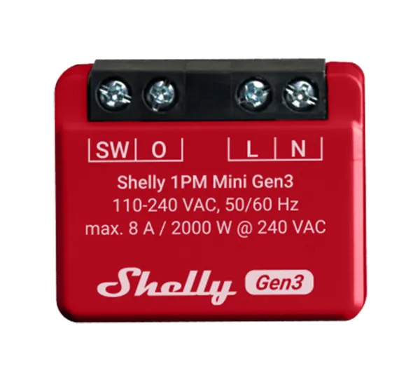 Shelly 1PM Mini Gen3