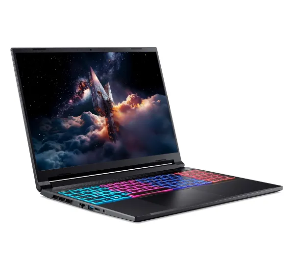 Acer Nitro V 16S ANV16S-71 16" 180Hz Core 7 240H 32GB RAM 2TB Dysk SSD RTX5070 DLSS4 Win11 Pro Czarny Funkcje AI - Kup na Raty - RRSO 0%