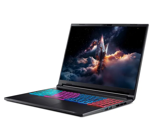 Acer Nitro V 16S ANV16S-71 16" 180Hz Core 7 240H 32GB RAM 2TB Dysk SSD RTX5070 DLSS4 Win11 Pro Czarny Funkcje AI - Kup na Raty - RRSO 0%