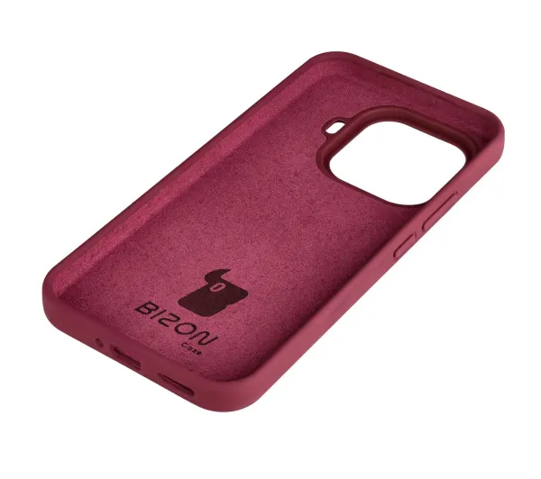 Bizon Soft Case do Xiaomi 15T Pro Ciemnofioletowy