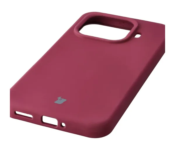 Bizon Soft Case do Xiaomi 15T Pro Ciemnofioletowy