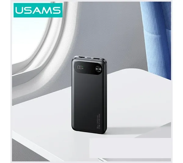 USAMS PB80 10000mAh 20W Biały