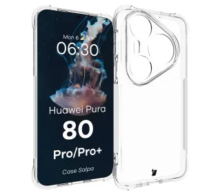 Bizon Salpa do Huawei Pura 80 Pro / Huawei Pura 80 Pro Plus Przezroczysty