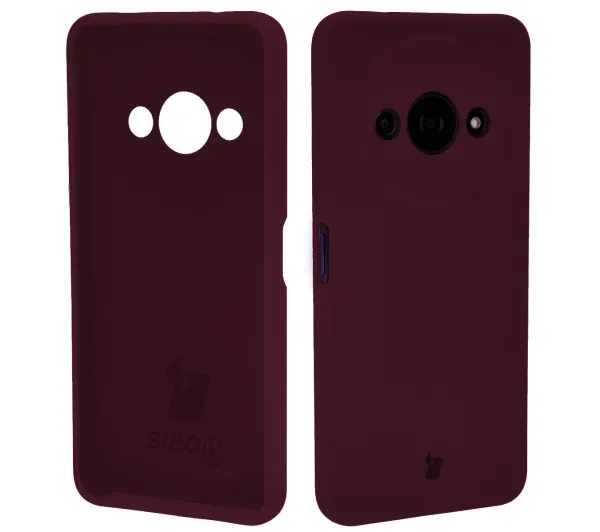 Bizon Soft Case do Xiaomi Redmi A3 4G Ciemnofioletowy