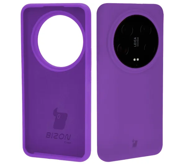 Bizon Soft Case do Xiaomi 14 Ultra Fioletowy
