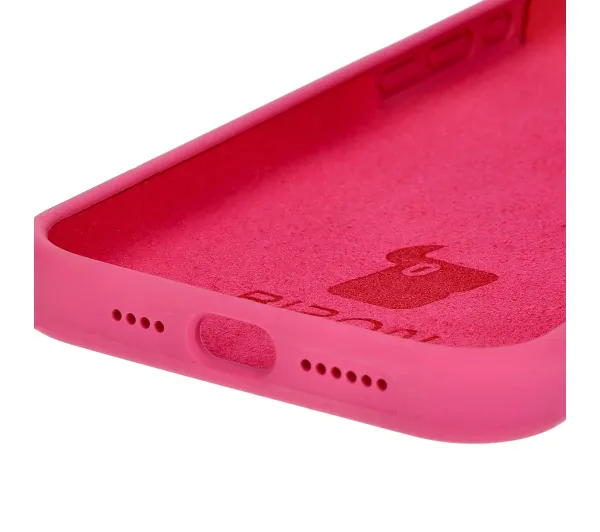 Bizon Soft Case do Apple iPhone 15 Pro Max Fuksjowy