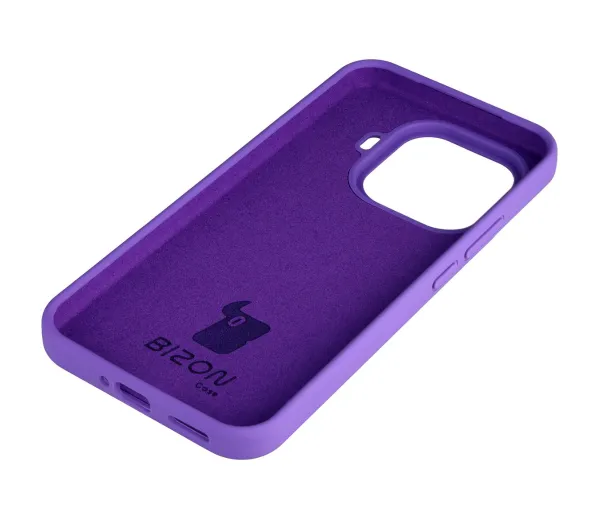 Bizon Soft Case do Xiaomi 15T Pro Fioletowy