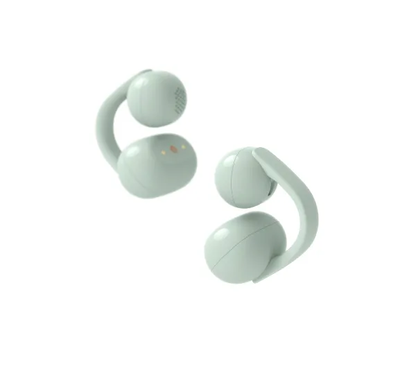 Sony LinkBuds Clip WF-LC900G Konstrukcja klipsa Douszne Bluetooth 5.3 Zielony